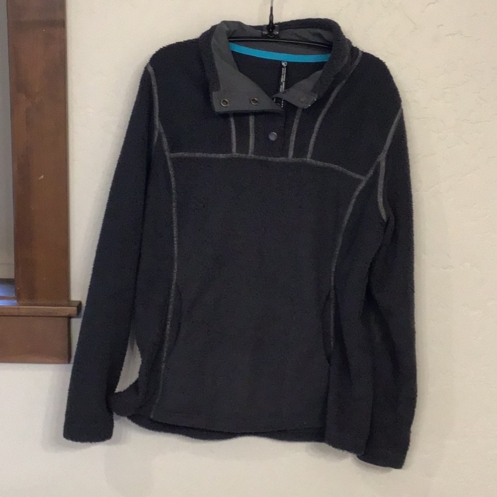 Kuhl Avalon Fleece Pullover, M, gray